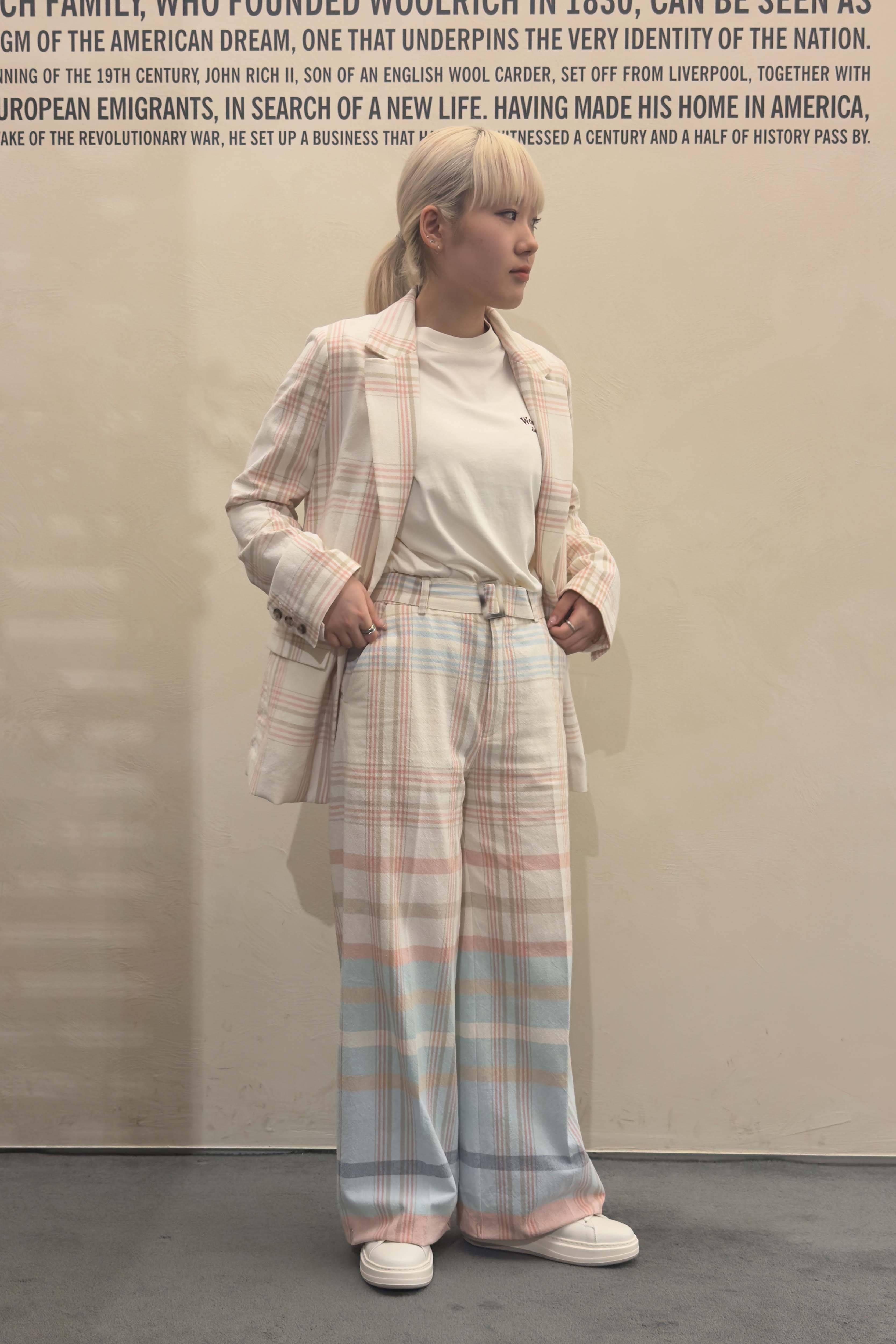 SPRING CHECK BLAZER
