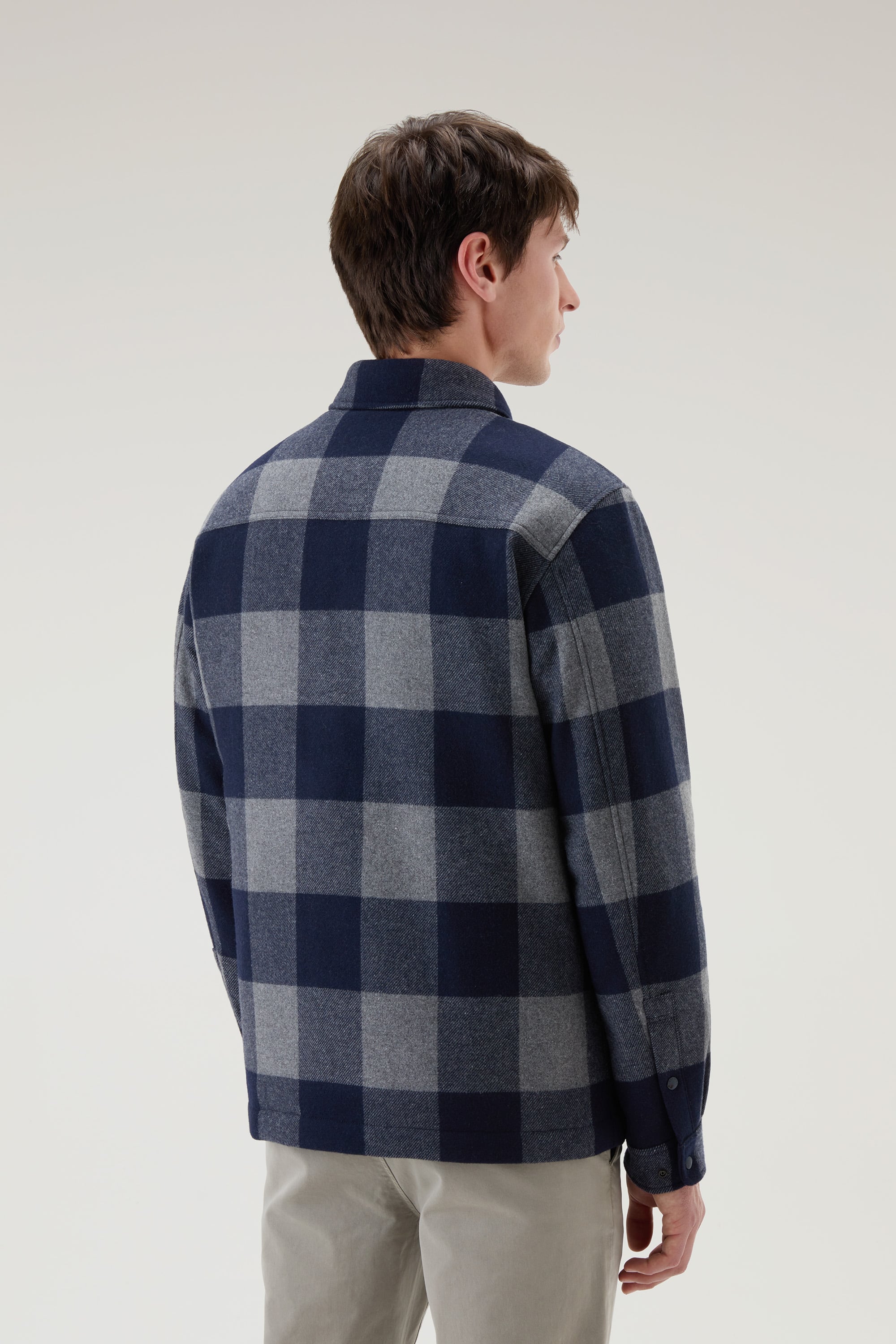 ALASKAN WOOL CHECK OVERSHIRT｜WOOLRICH（ウール