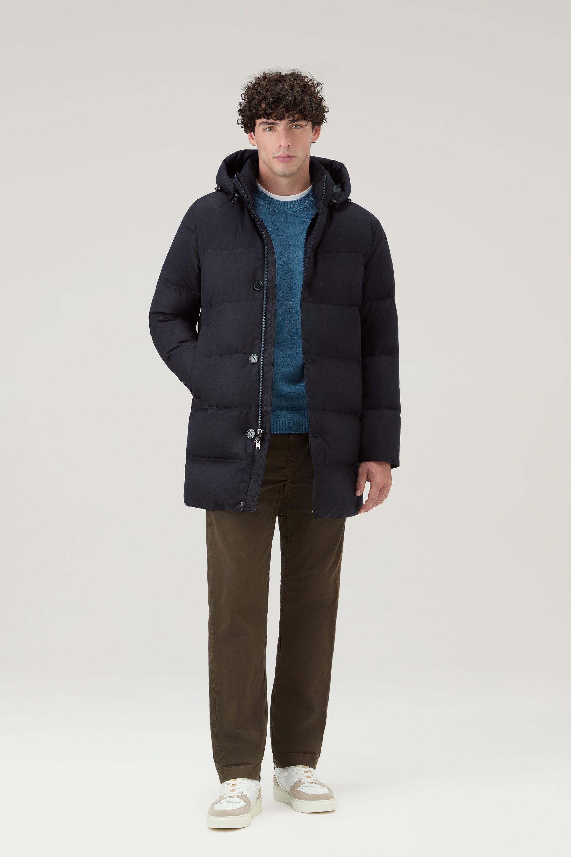 LUXE WOOL LONG PARKA｜WOOLRICH（ウールリッチ）公式オンラインストア