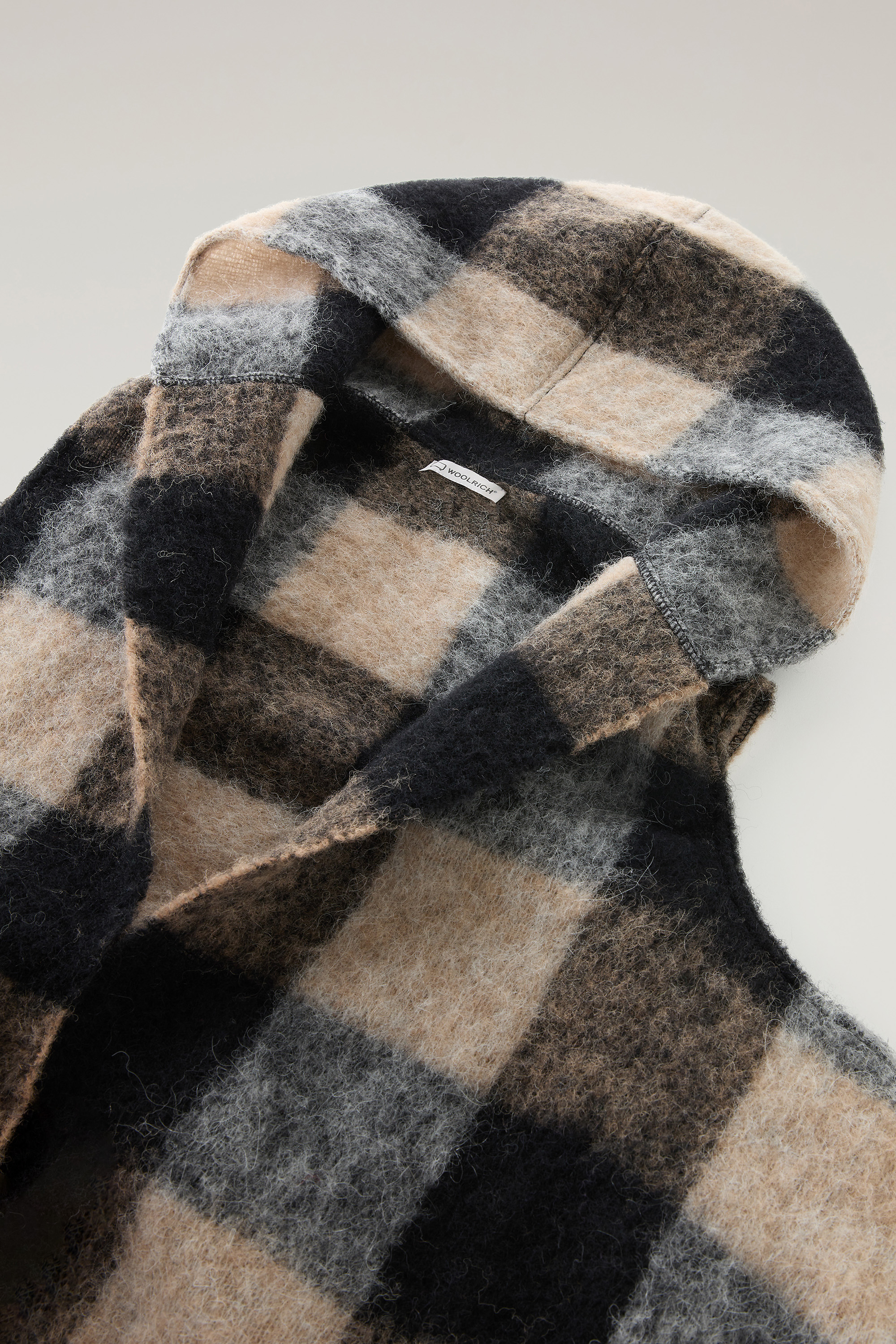 HOODED WOOL CAPE SCARF｜WOOLRICH（ウールリッチ）公式オンラインストア