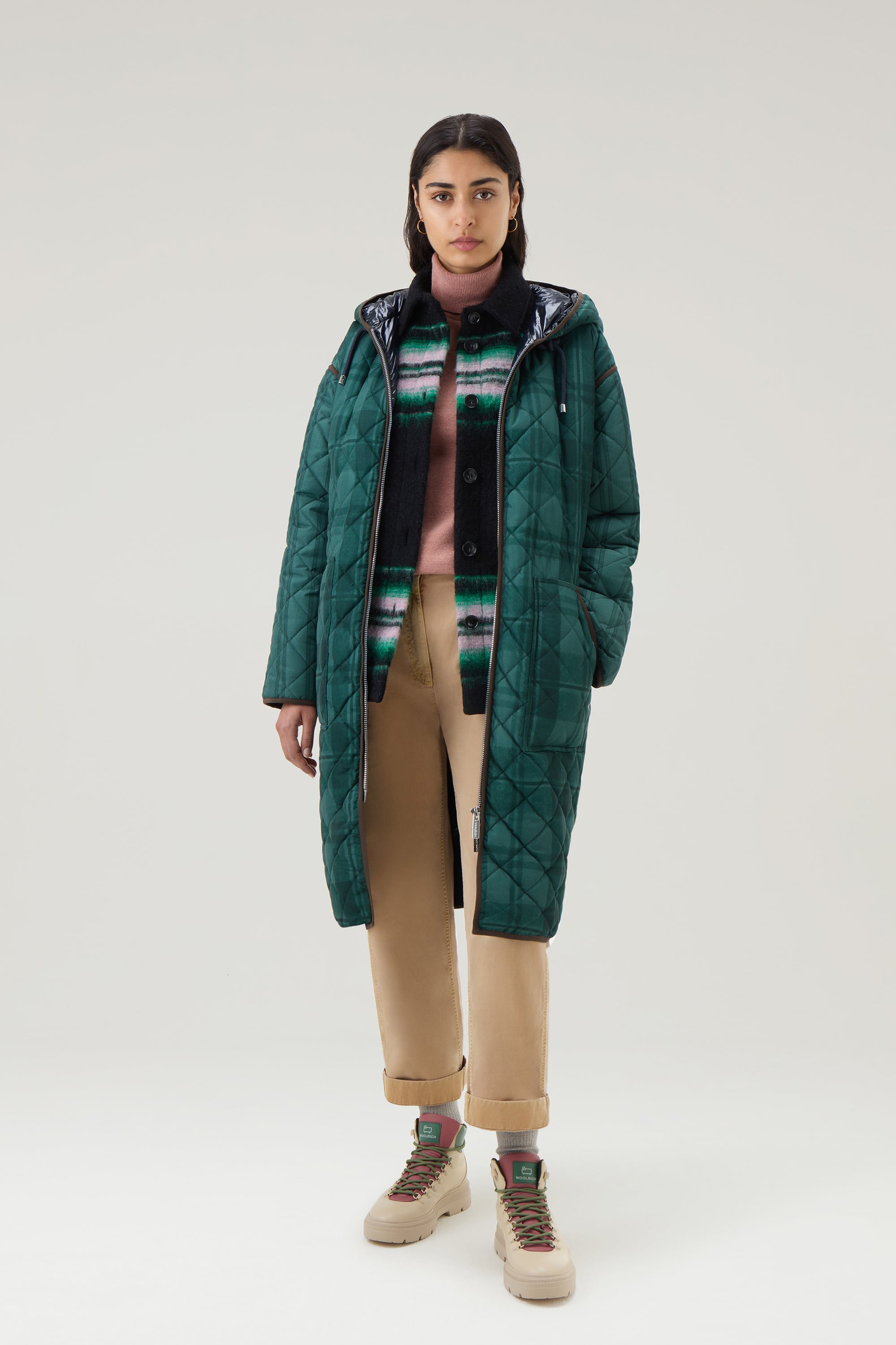 QUILTED PATCHWORK PARKA｜WOOLRICH（ウールリッチ）公式オンラインストア