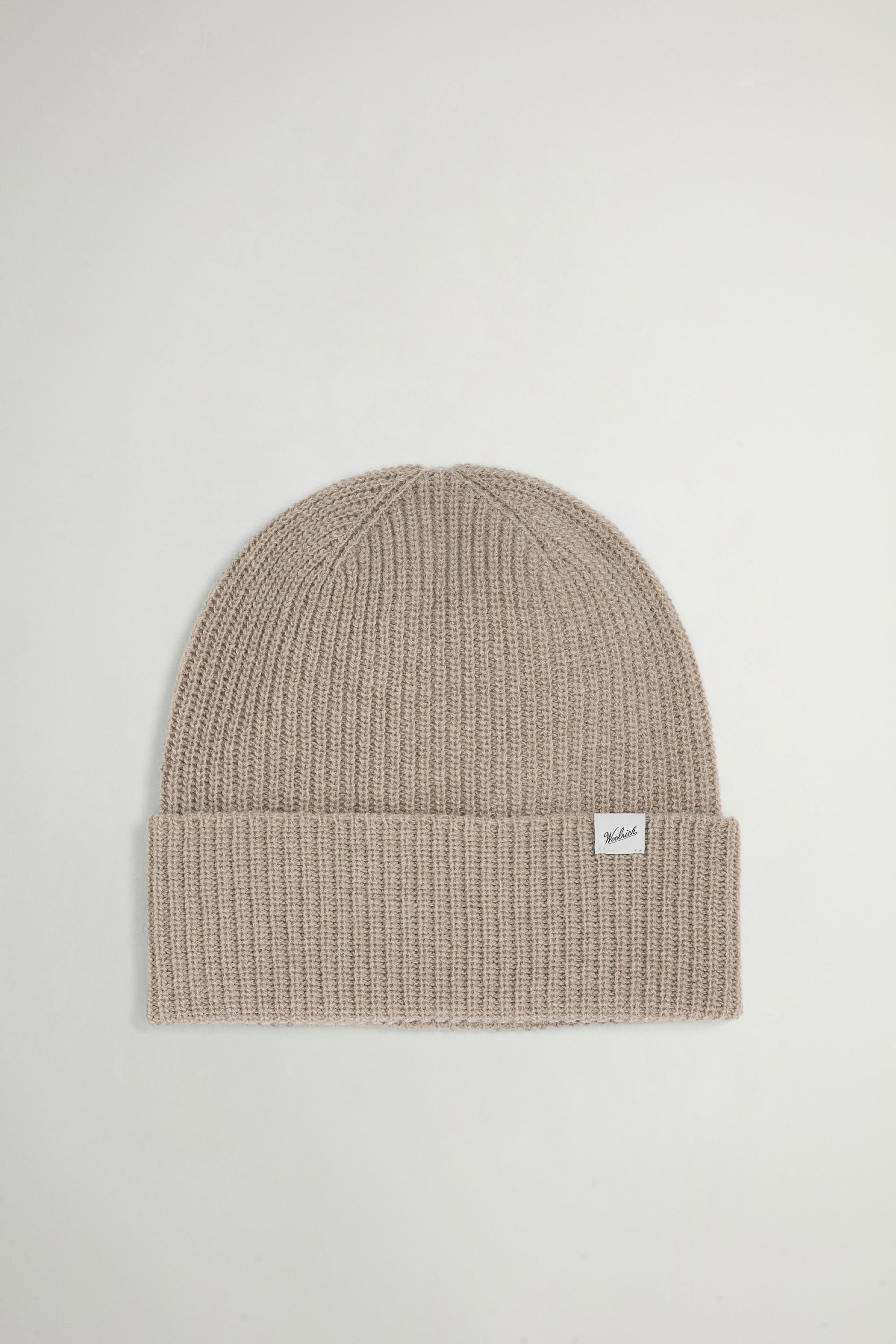 ニット リブ ビーニー / KNITTED RIBBED BEANIE