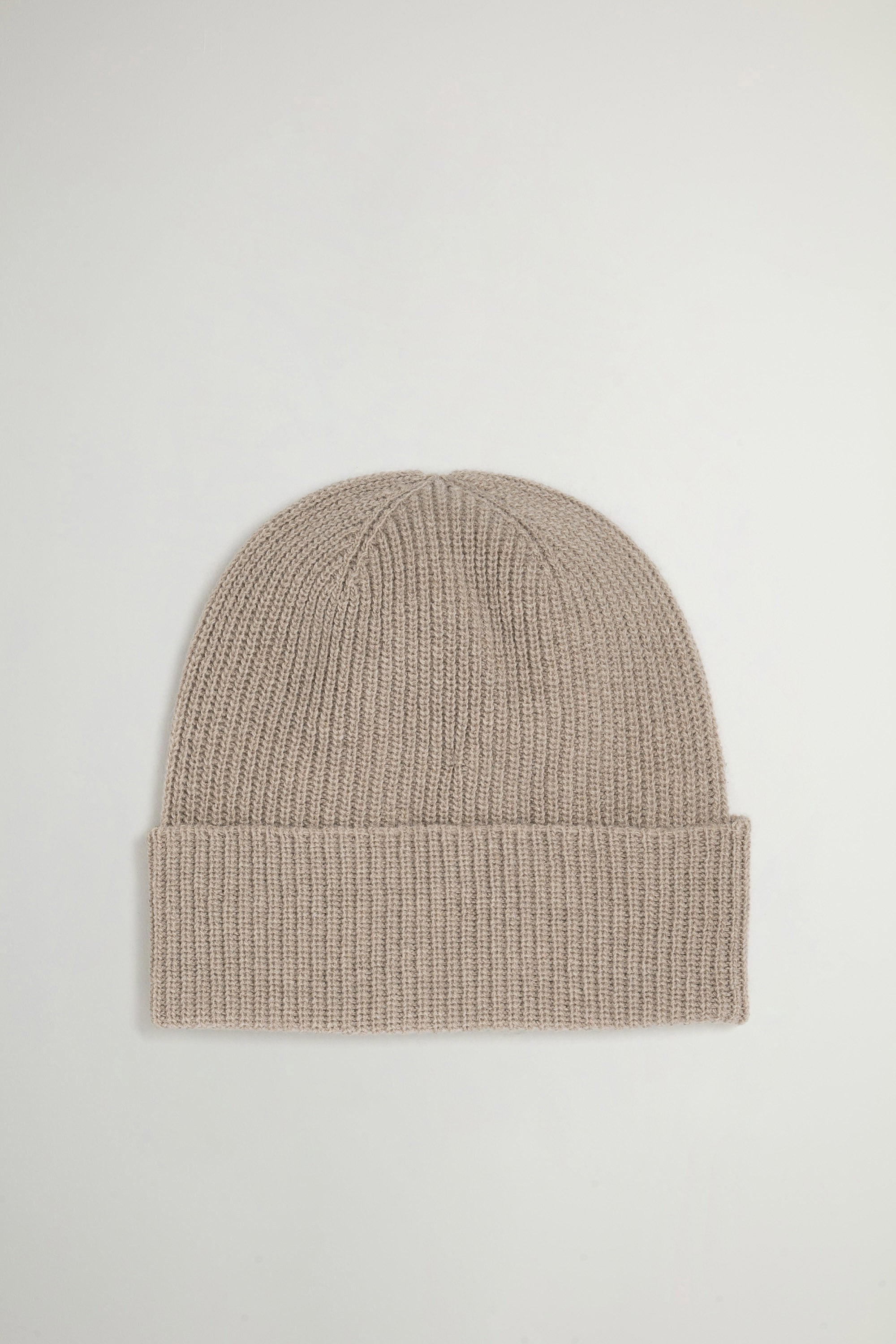 ニット リブ ビーニー / KNITTED RIBBED BEANIE