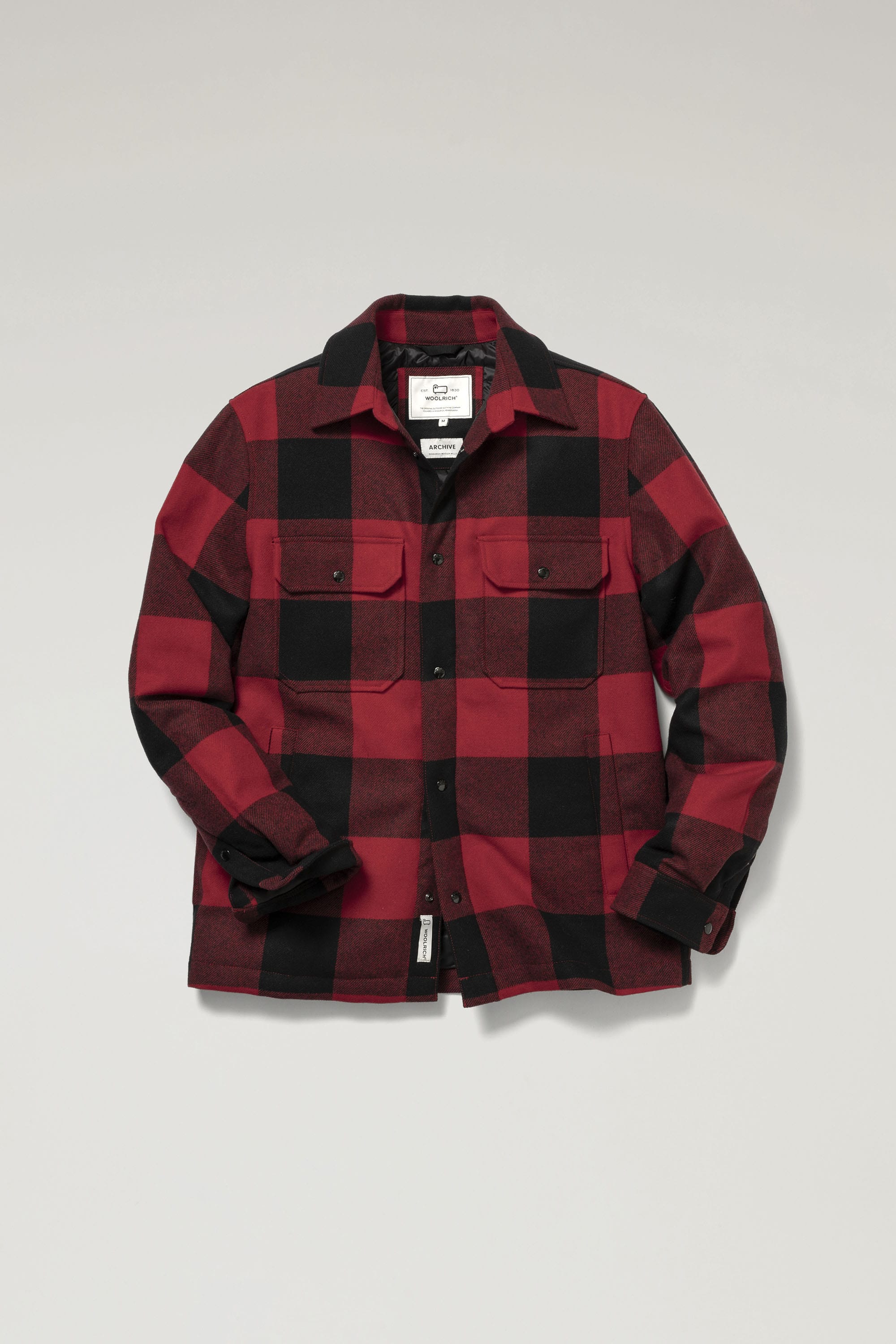 アラスカン ウールチェック オーバーシャツ / ALASKAN WOOL CHECK OVERSHIRT 