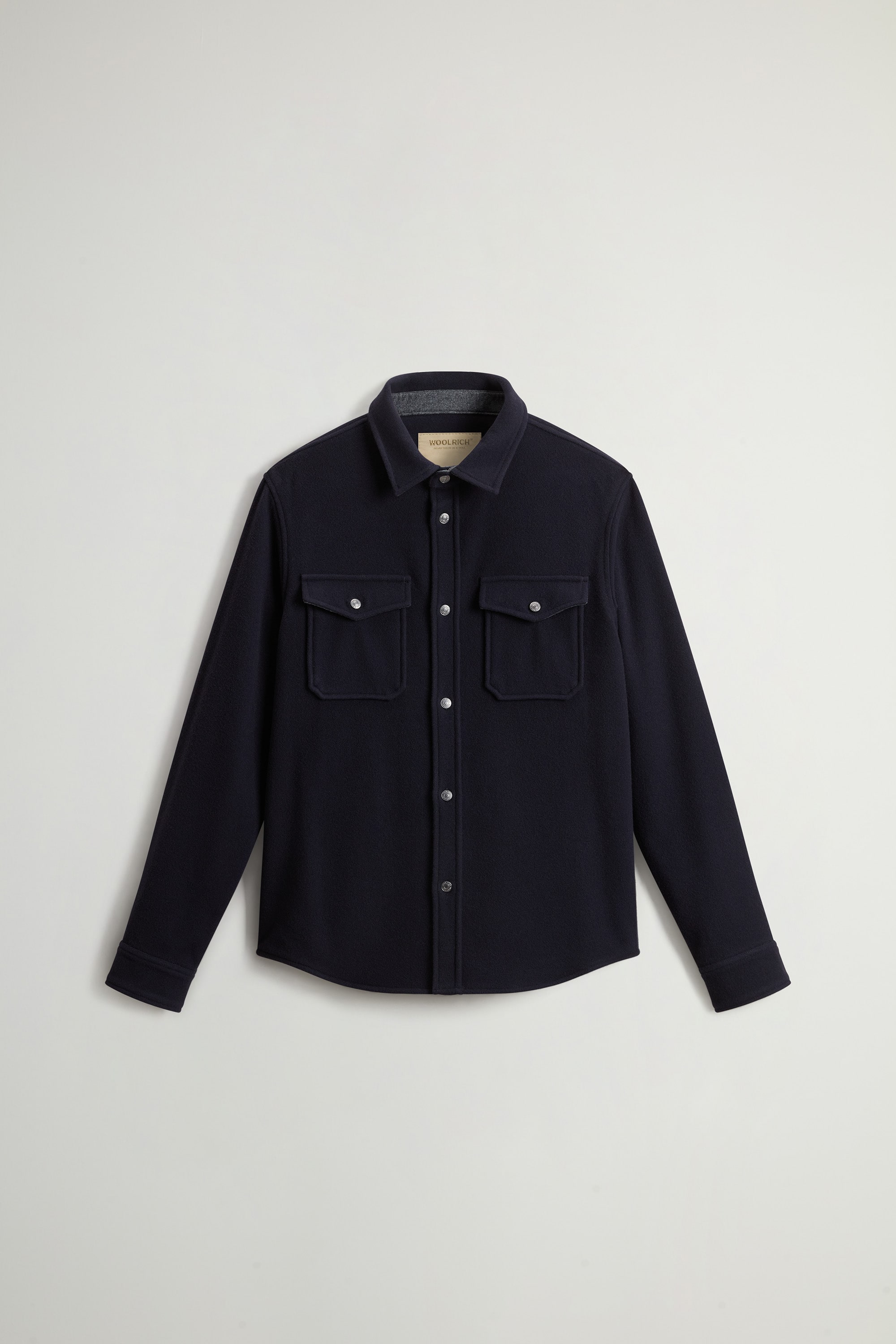 アラスカン メルトン プレーン オーバーシャツ / ALASKAN MELTON PLAIN OVERSHIRT