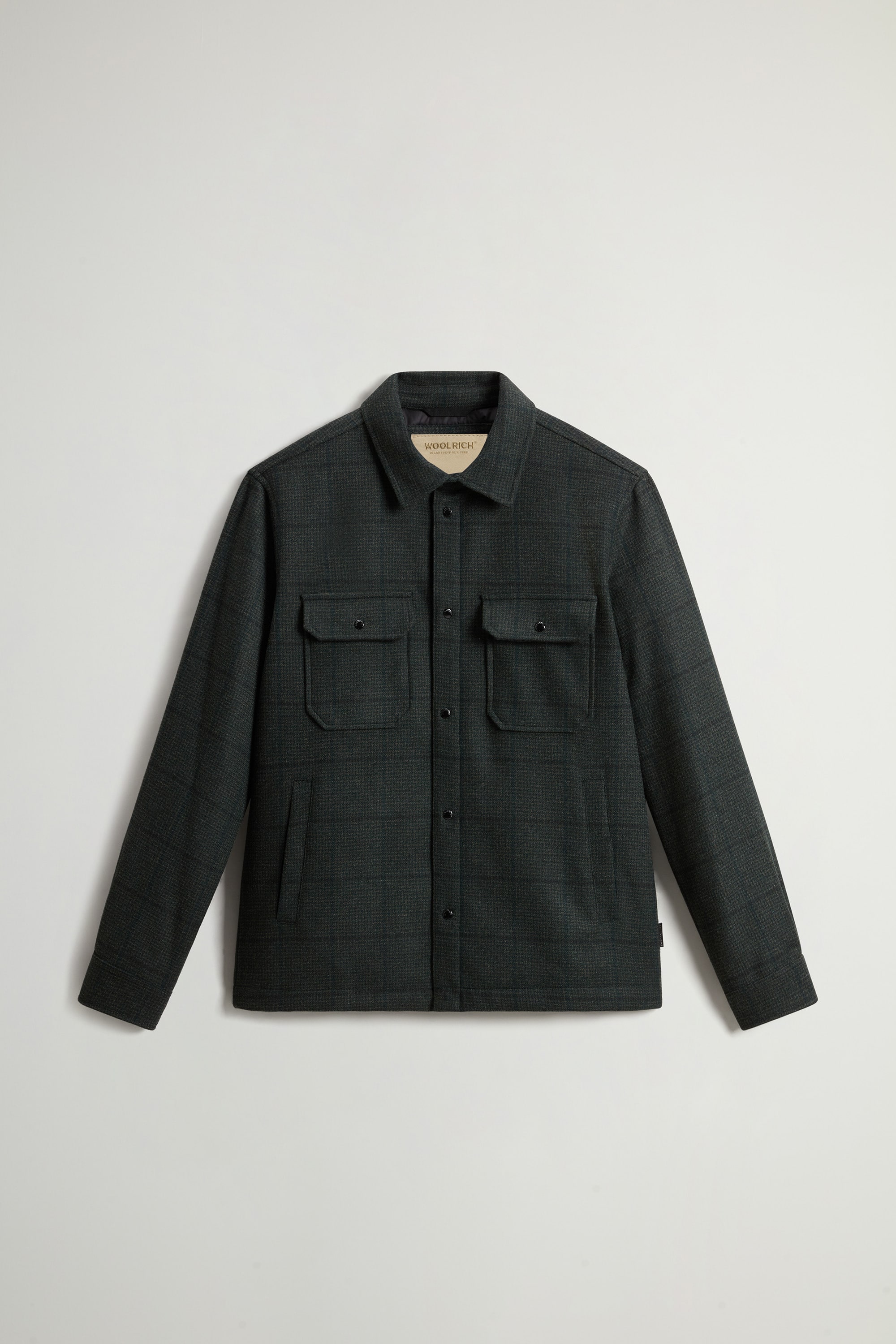 アラスカン ウール オーバーシャツ / ALASKAN WOOL CHECK OVERSHIRT