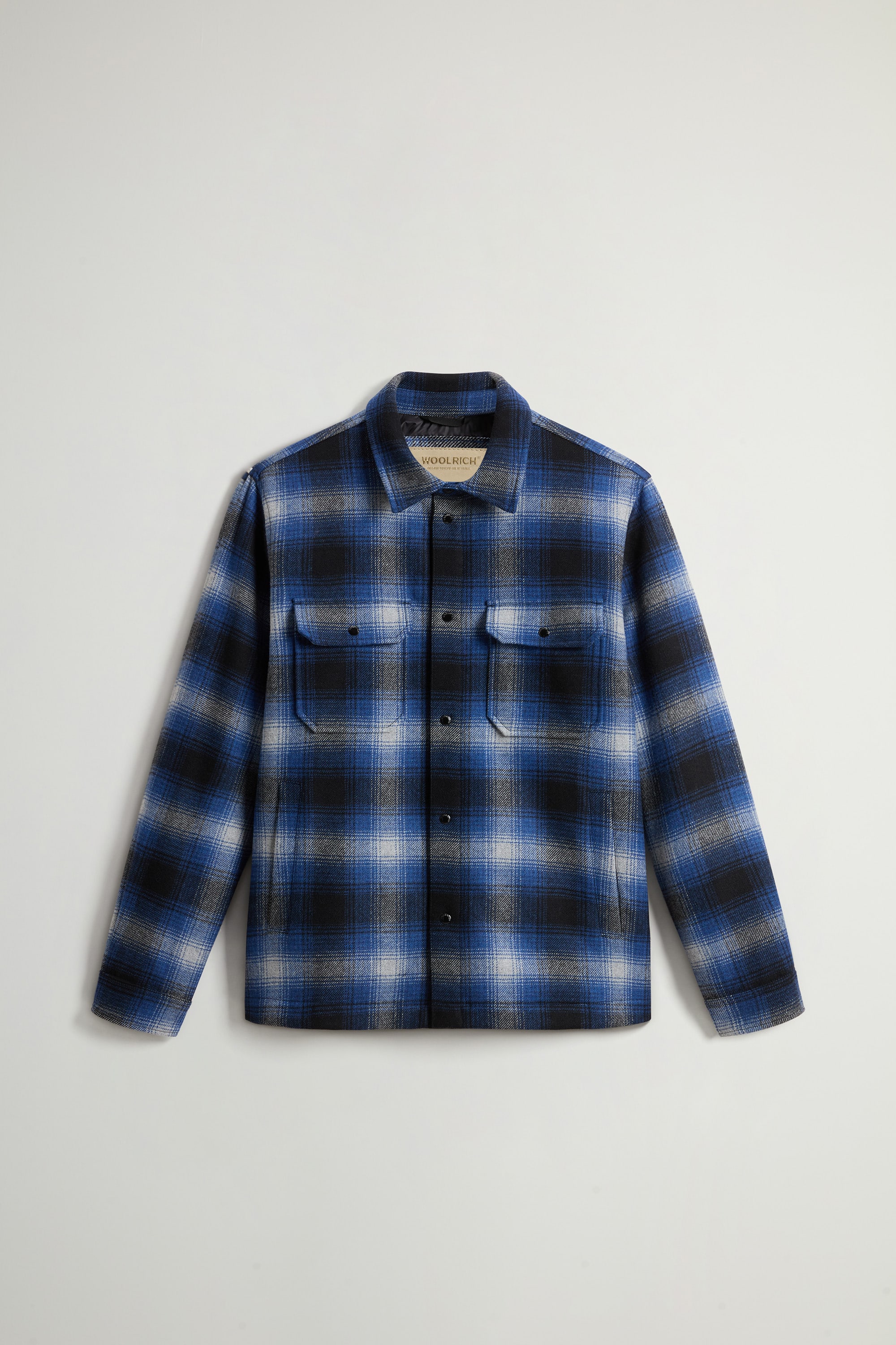 アラスカン ウール オーバーシャツ / ALASKAN WOOL CHECK OVERSHIRT