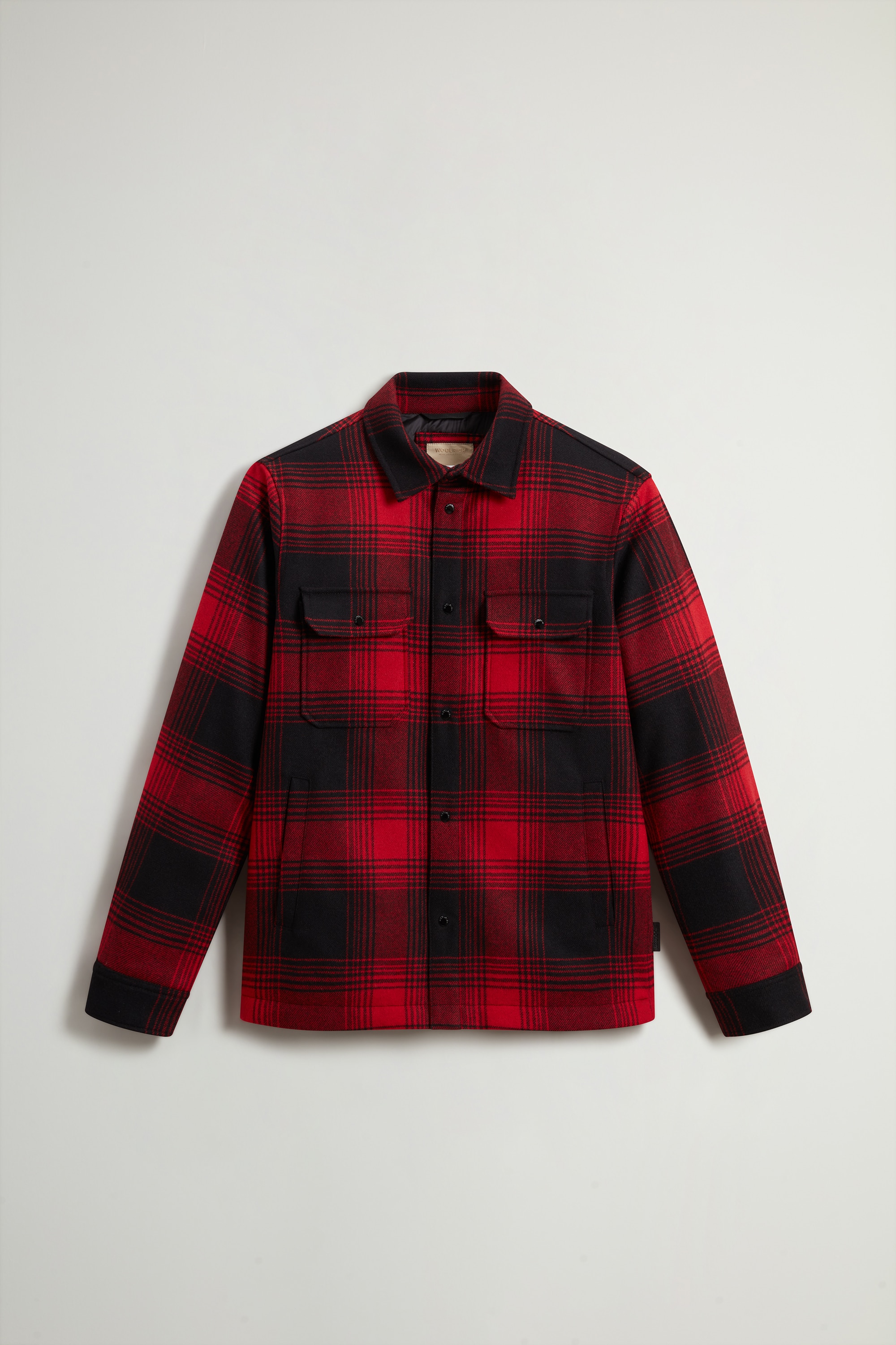 アラスカン ウール オーバーシャツ / ALASKAN WOOL CHECK OVERSHIRT