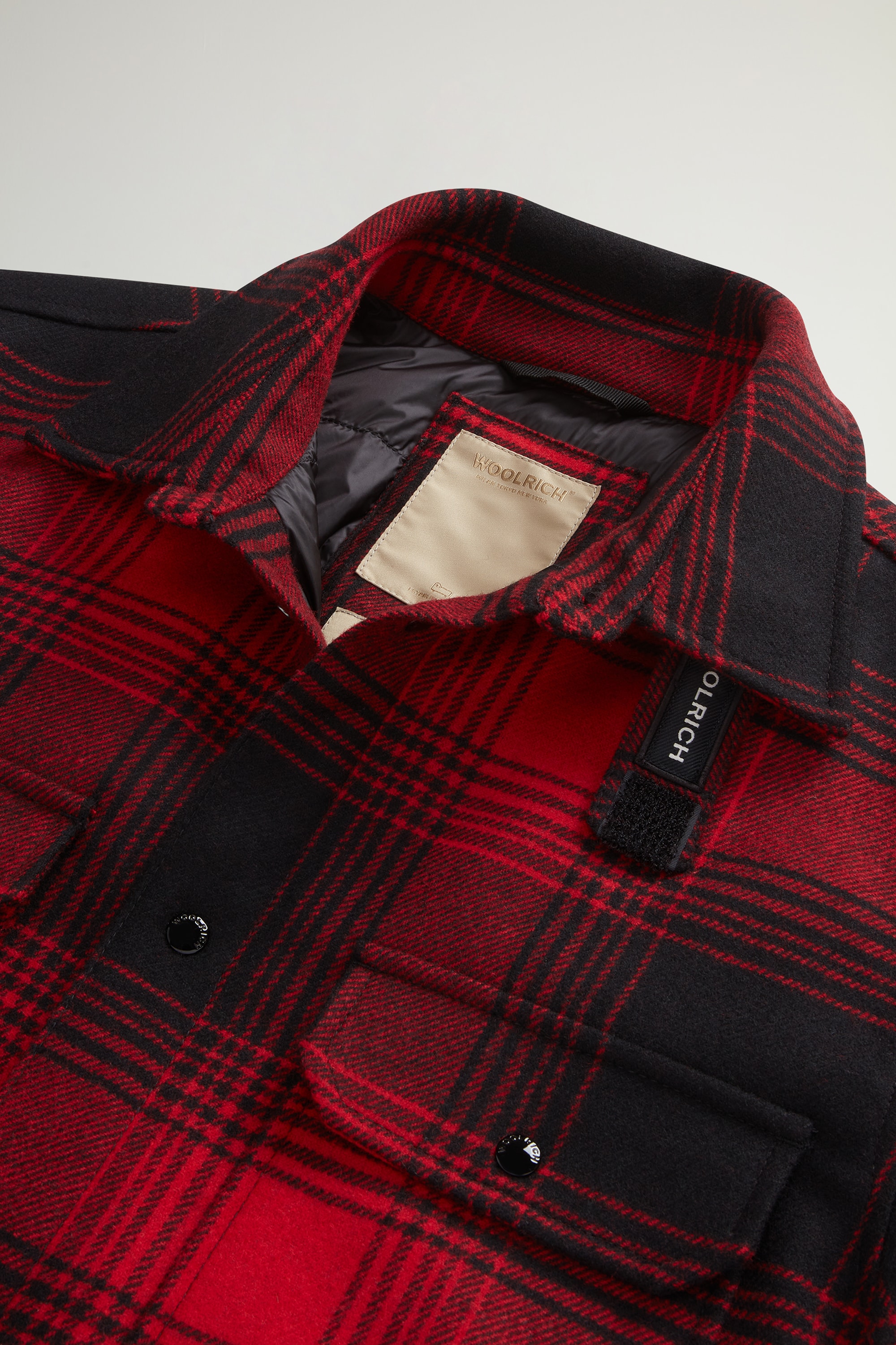 アラスカン ウール チェック オーバーシャツ / ALASKAN WOOL CHECK OVERSHIRT