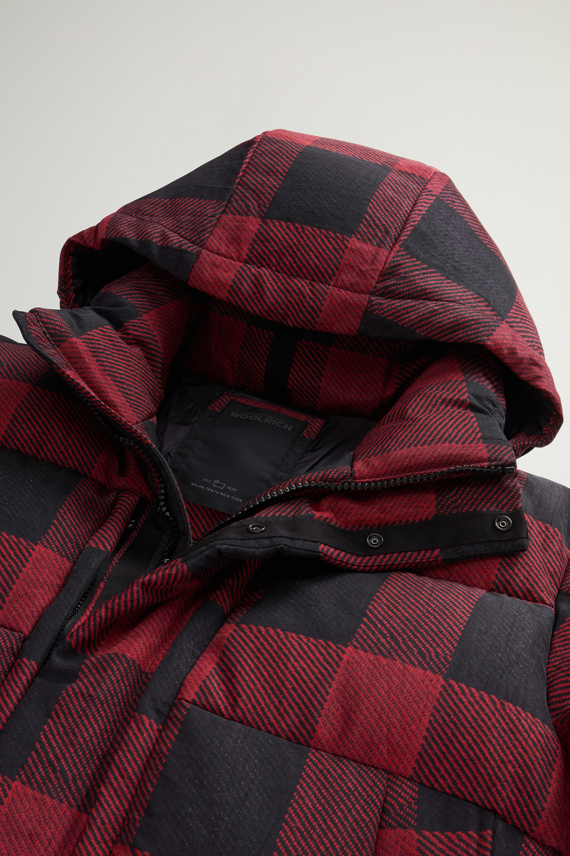 【伊勢丹限定アイテム】バッファロー チェック ロング パーカ / BUFFALO CHECK LONG PARKA