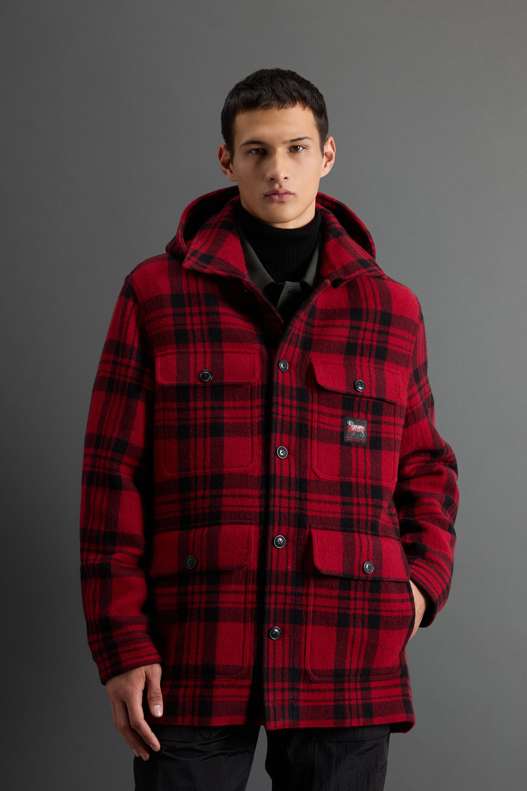 プレイド クルーザー フーデッド ジャケット / PLAID CRUISER HOODED JACKET