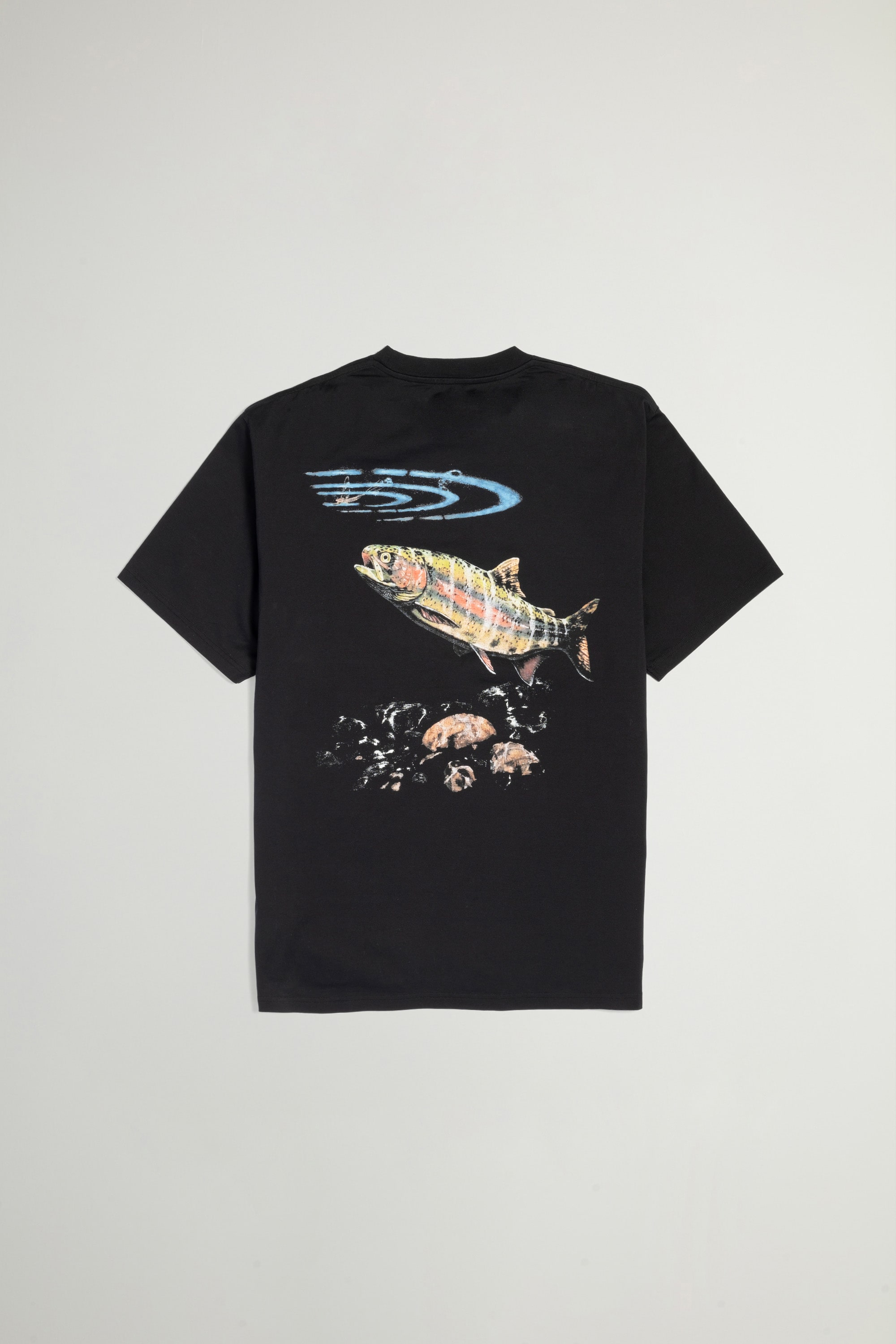 OVERSIZED TEE FISH GRAPHIC