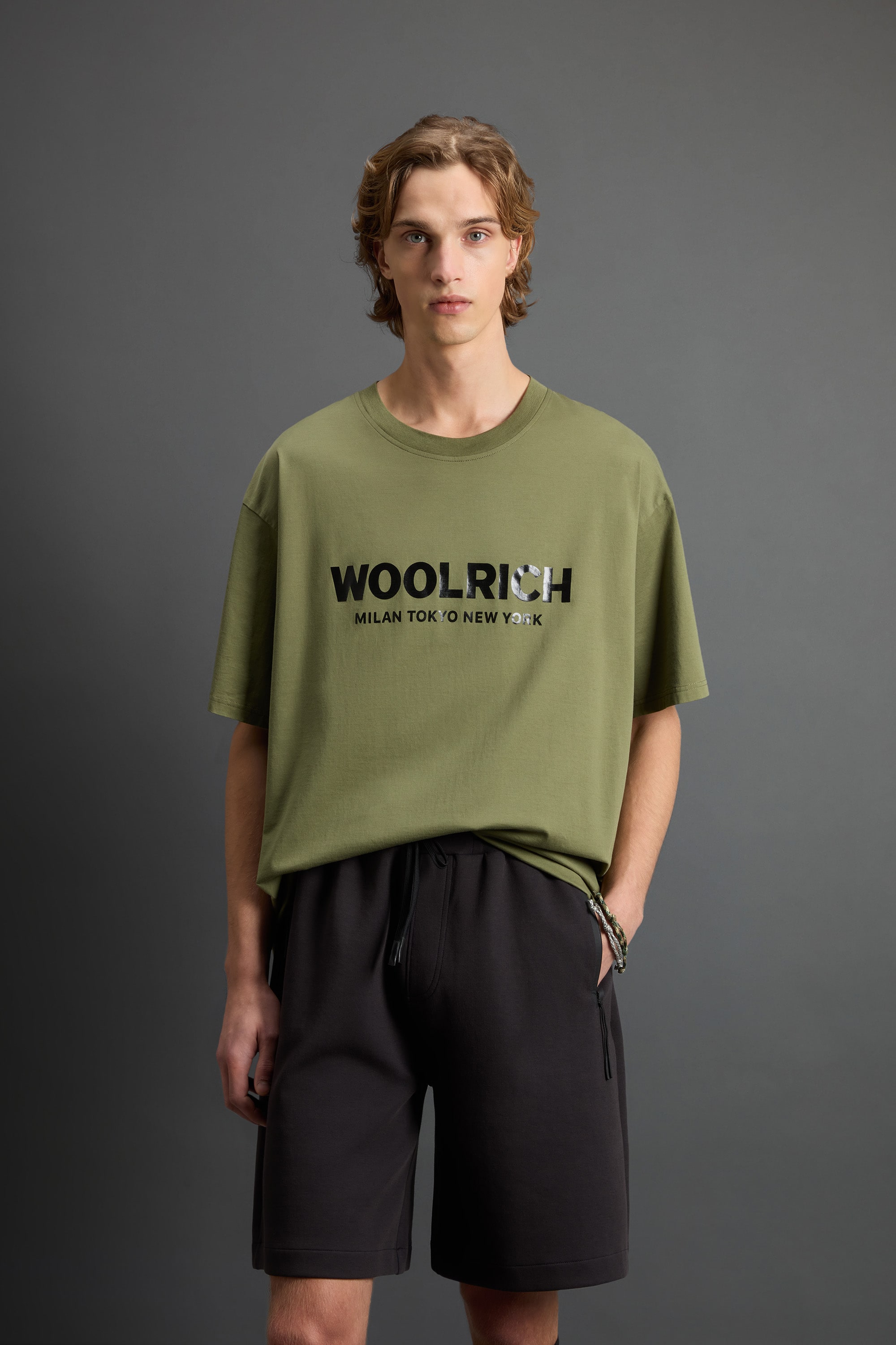 OVERSIZED TEE MODERN TEXT GRAP