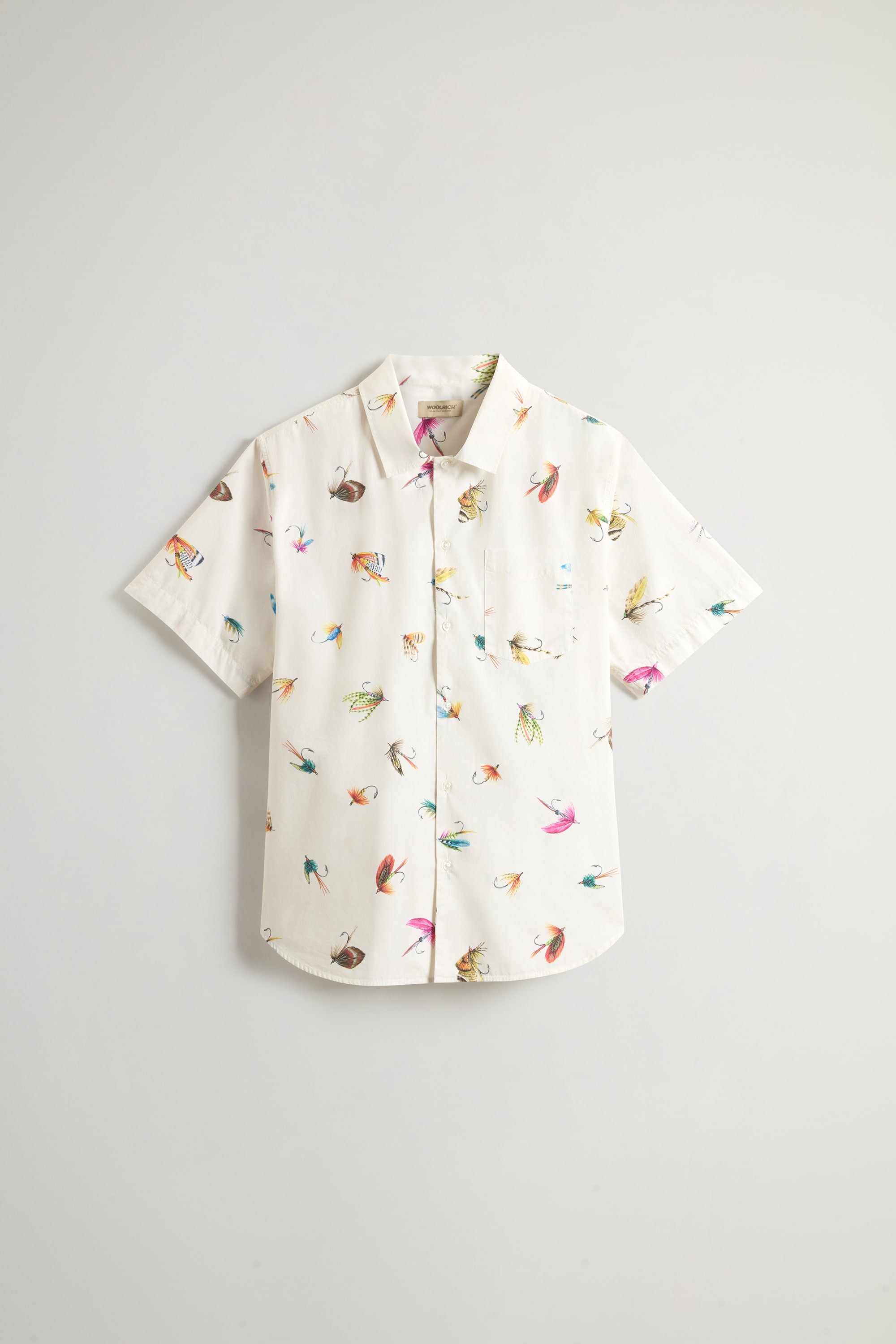 プリンテッド コットン ポプリン シャツ / PRINTED COTTON POPLIN SHIRT