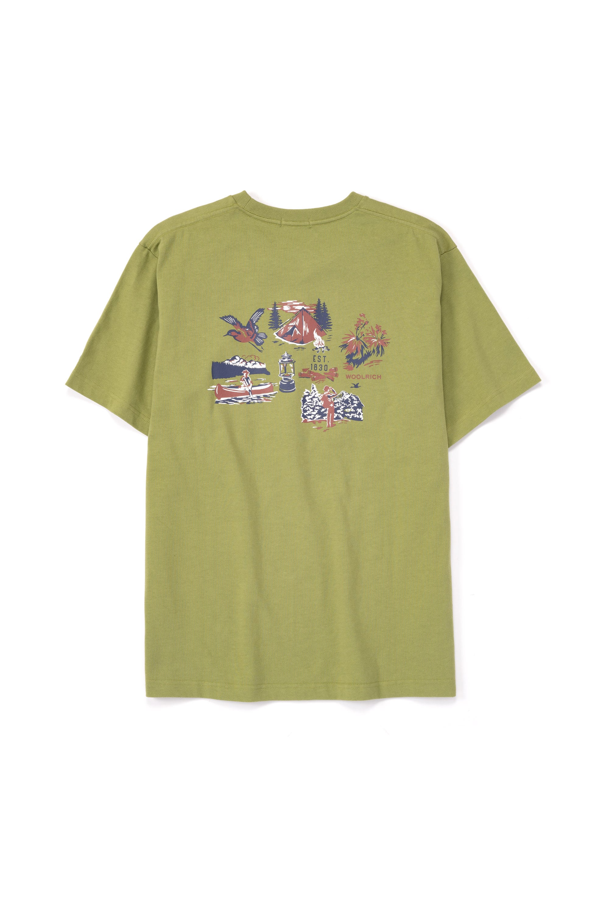 8.5oz COTTON GRAPHIC BIRD WATCH TEE