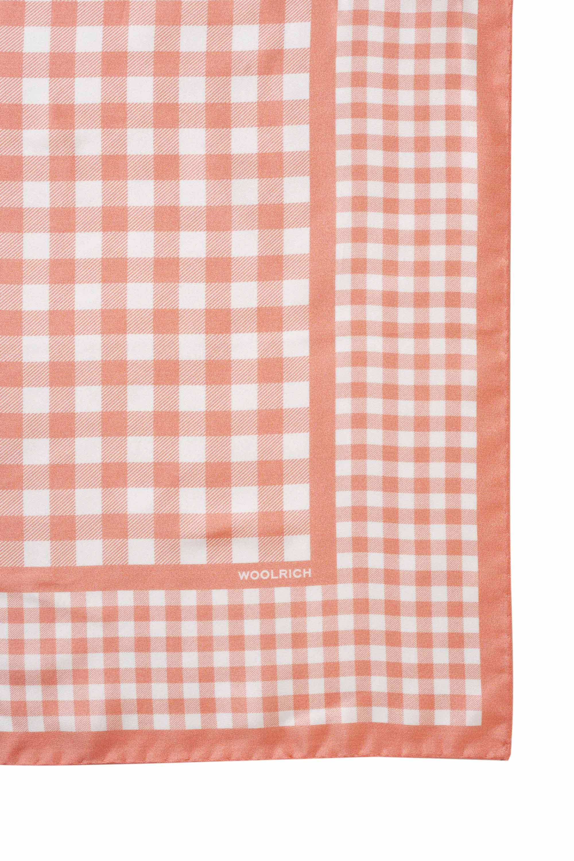 SILK GINGHAM SCARF