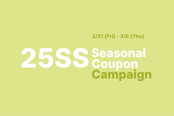  Seasonal Campaign START！