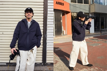 LIFE ＋WORK ＋WOOLRICH
仕事も休日も！機能と品を併せ持つ PACIFIC TWO LAYERS 
by PHOTOGRAPHER