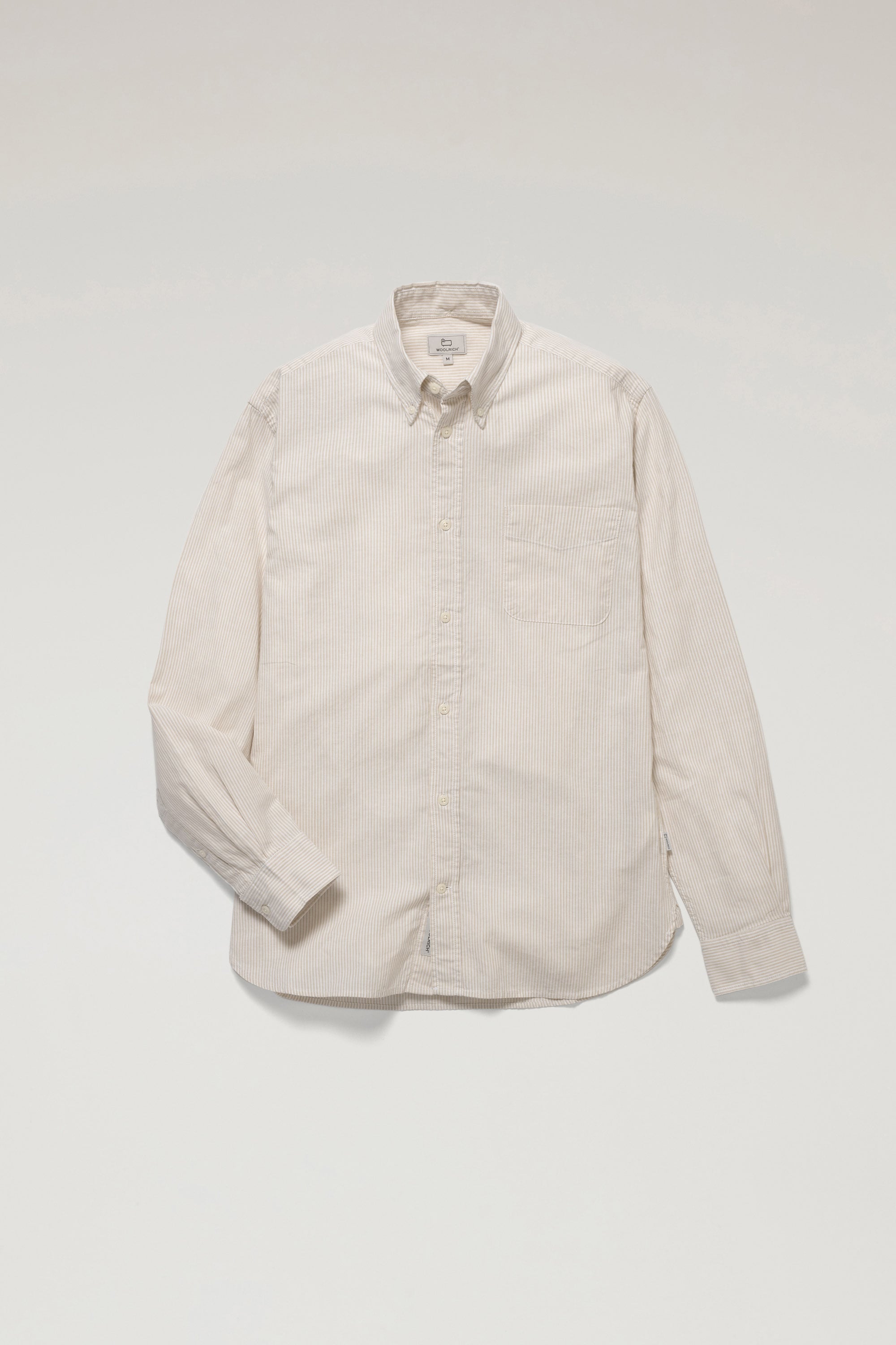 COTTON LINEN STRIPE SHIRT